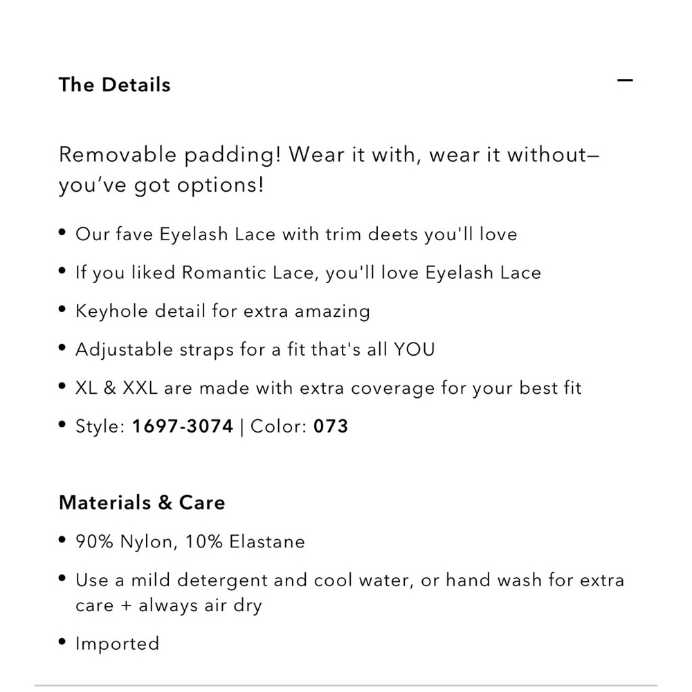 Aerie eyelash lace racerback bralette - Picture 6 of 13